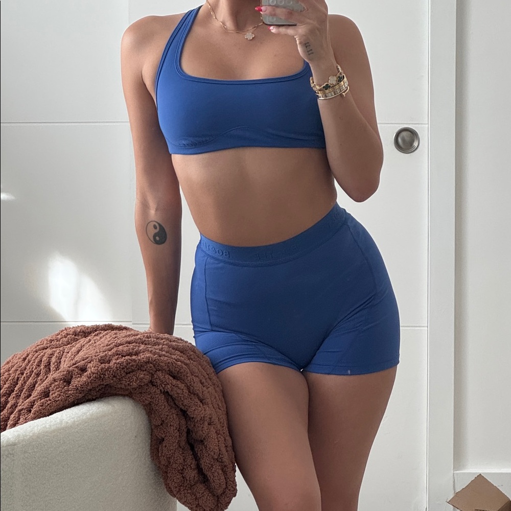 Oh Polly bo+tee soft active sports bra & short set